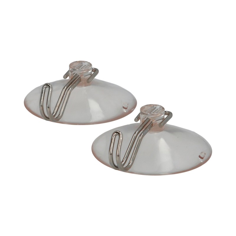 Colgador Oryx Ventosa 50 mm, (Blister 2 Unidades)