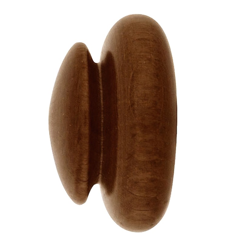 Terminal Madera Especial 28x43 mm, Nogal