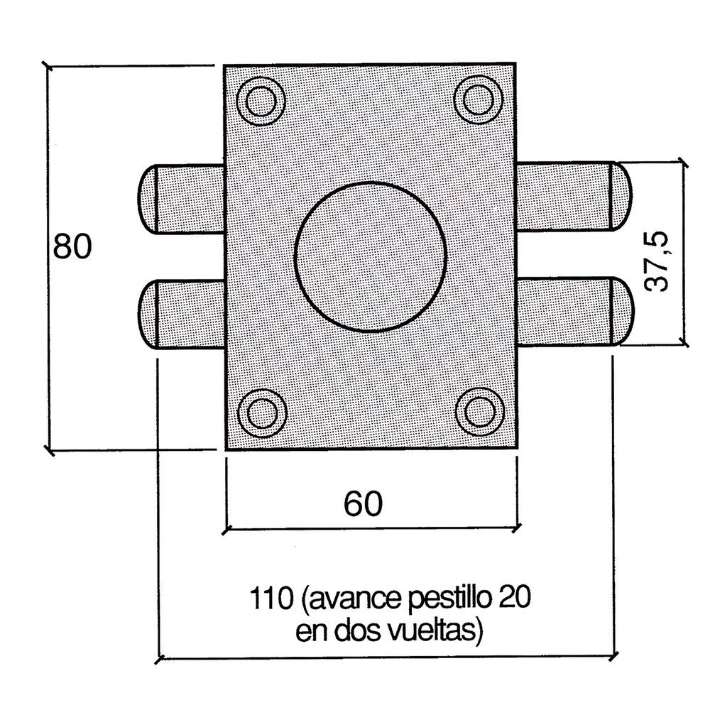 Cerradura Ucem 4111-hb/60 al por Mayor | Almacén de Ferretería