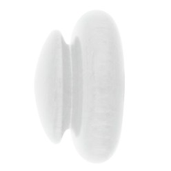 Terminal Madera Especial 20x34 mm, Blanco