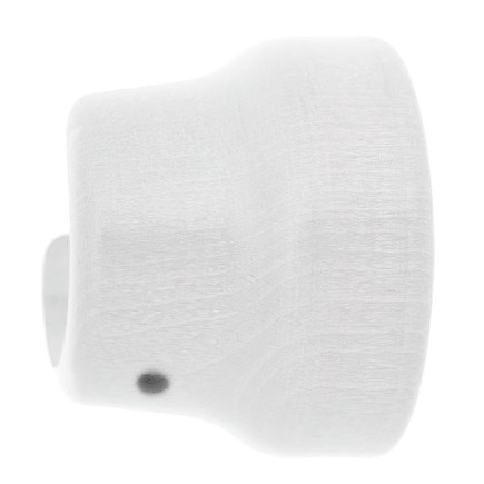 Soporte Madera Liso Lateral 20x 35 mm, Blanco