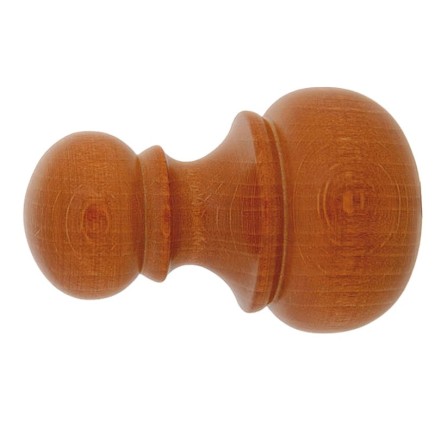 Terminal Madera "Chyc" 28x83 mm, Teca