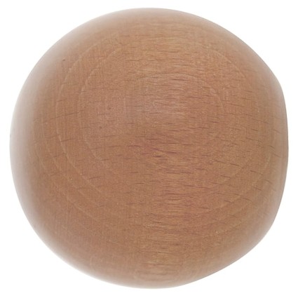 Terminal Madera Esfera 28x55 mm, Pino