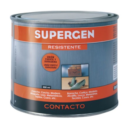 Pegamento Supergen Clasico  500 ml,