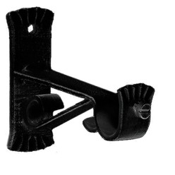 Soporte Forja Ø 20 mm, Caracol Negro Juego 2 Piezas