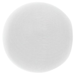 Terminal Madera Esfera 20x40 mm, Blanco