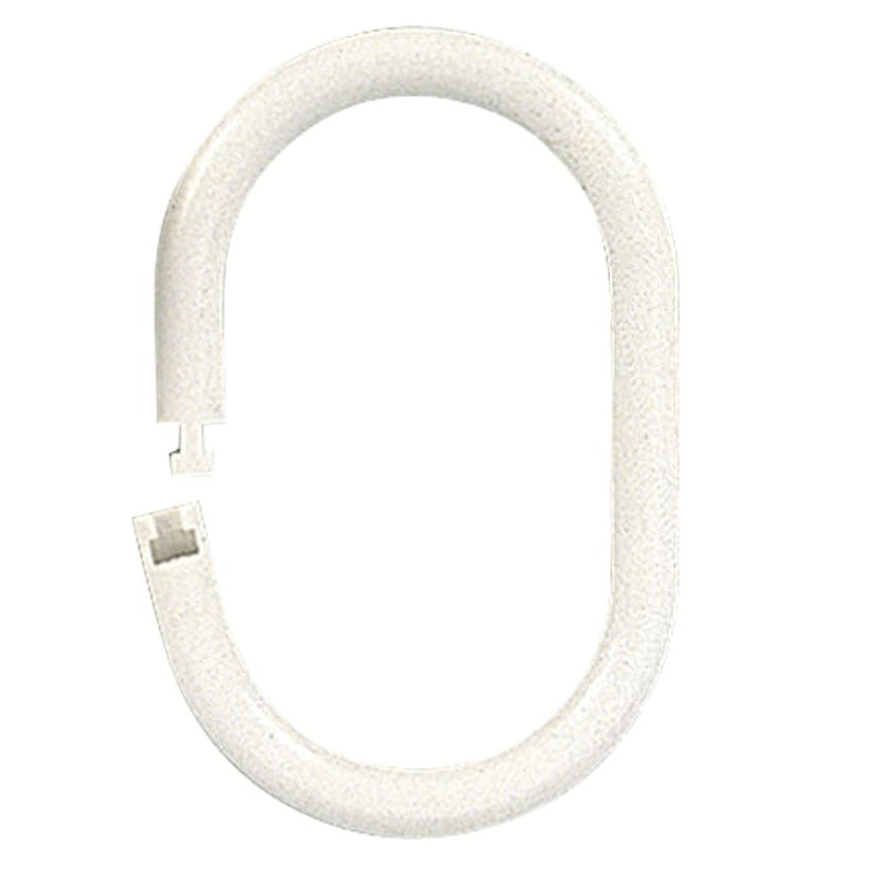 Anilla Baño Oval 18 mm, (Bolsa 100 Unidades) Blanca
