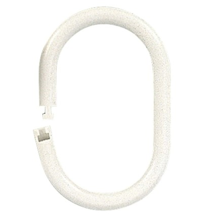 Anilla Baño Oval 18 mm, (Bolsa 100 Unidades) Blanca