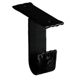 Soporte Techo Forja Ø 20 mm, Negro (Blister 2 Piezas)