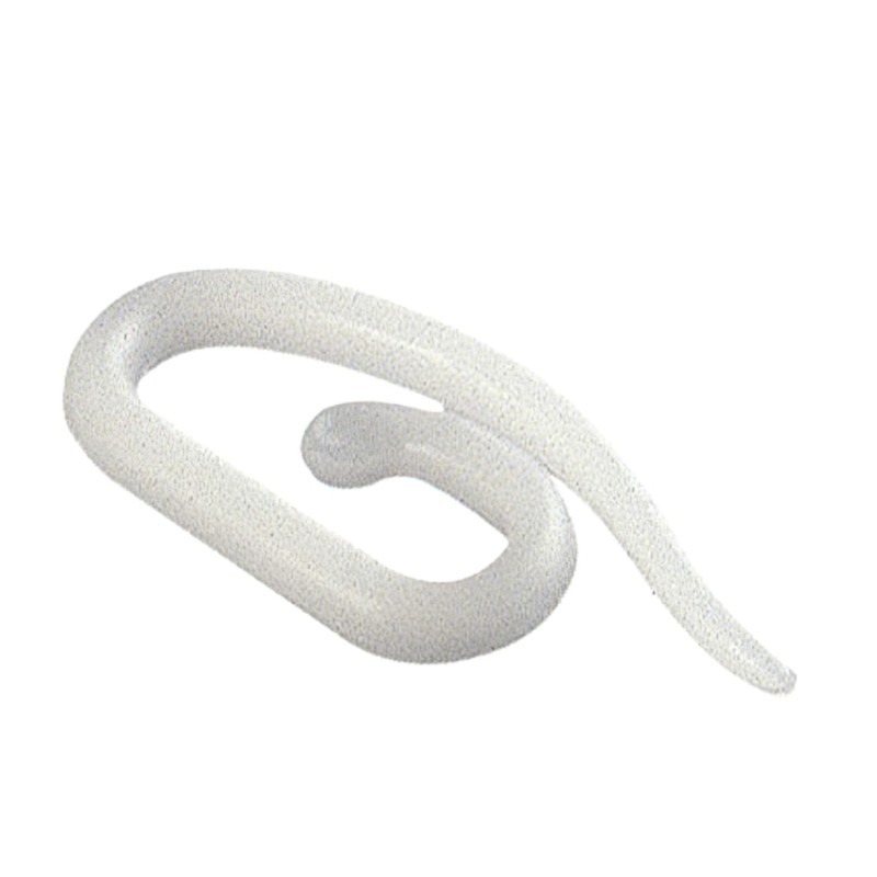 Gancho Cortina Fruncido Plastico 27 mm, Caja 1000 Unidades