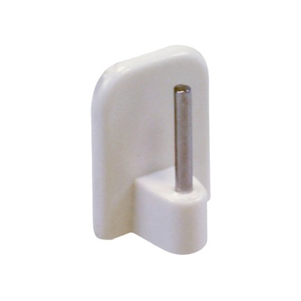 Gancho Adhesivo 23,5x17 mm, Para Portavisillos Metálico