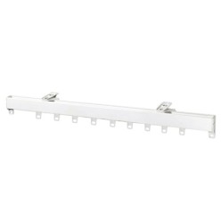Riel Aluminio P950 Sin Cordon 2,0 Metros Blanco