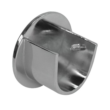 Soporte Zirconio Lateral 20 mm, Niquel Mate (2 Piezas)