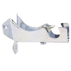 Soporte Central Chy-cort Ø12 mm, Plata  63 mm,