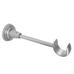 Soporte Zirconio Central 28 mm, Niquel Mate