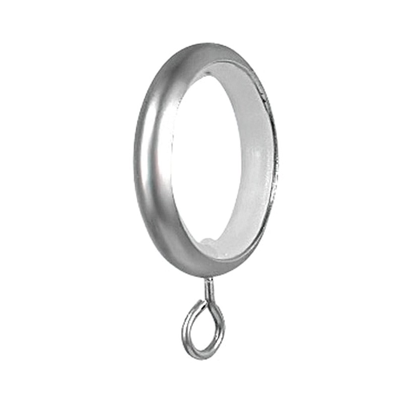 Anilla Zirconio 20 mm, Con Silenciador Niquel / Mate (Bolsa 10 Unidades)