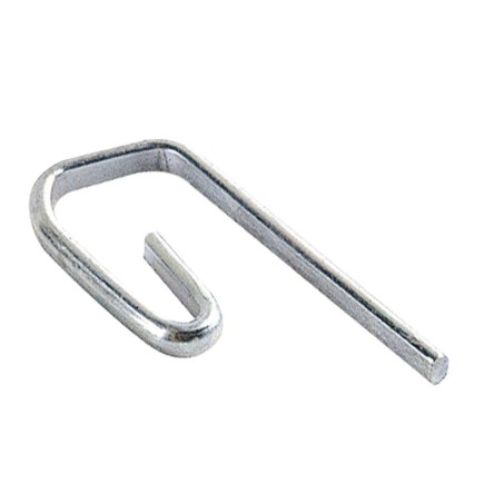 Gancho Cortina Fruncidor Metalico 30 mm, Caja 1000 Unidades