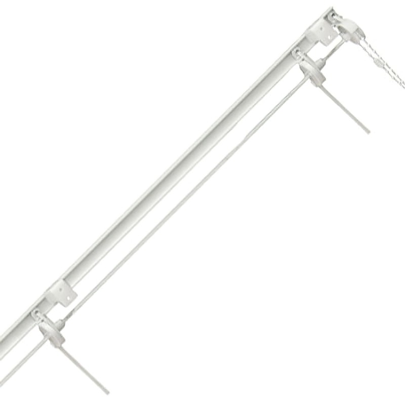 Conjunto Estor Cadena Sin Varillas 150x240 cm,