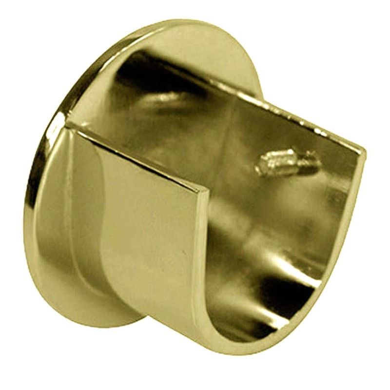 Soporte Zirconio Lateral 28 mm, Bronce Viejo (2 Piezas)