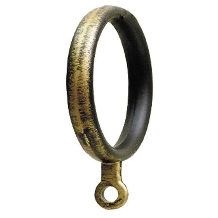 Anilla Forja Ø 28 mm, Negro / Dorado Bolsa 10 Unidades,