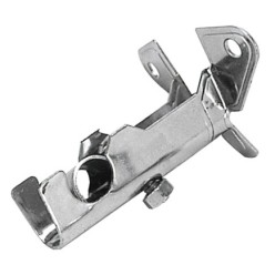 Soporte Barra 12 mm,Ø Cromo Frontal