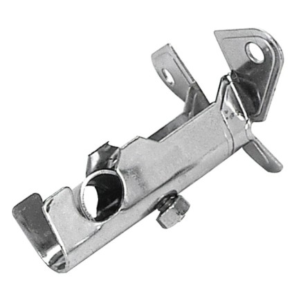 Soporte Barra 12 mm,Ø Cromo Frontal