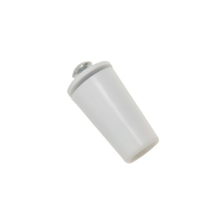 Tope Persiana Con Tornillo 40 mm, Blanco