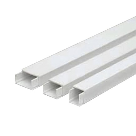 Canaleta Adhesiva Con Tapa   7x12 mm, x 2 m,