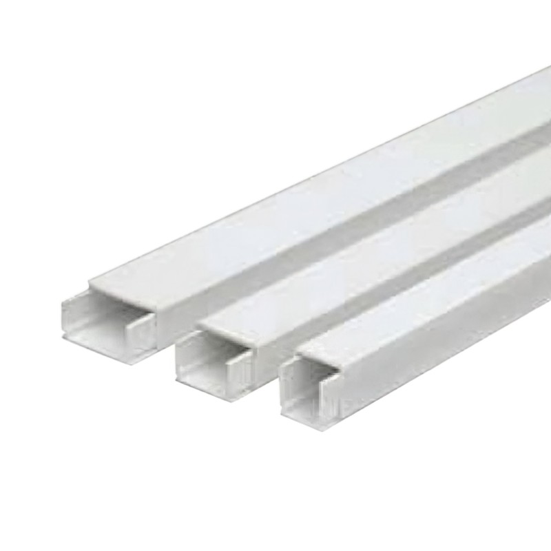 Canaleta Adhesiva Con Tapa 16x16 mm, x 2 m,