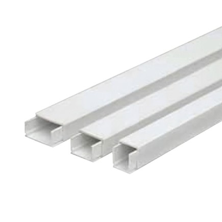 Canaleta Adhesiva Con Tapa 10x20 mm, x 2 m,