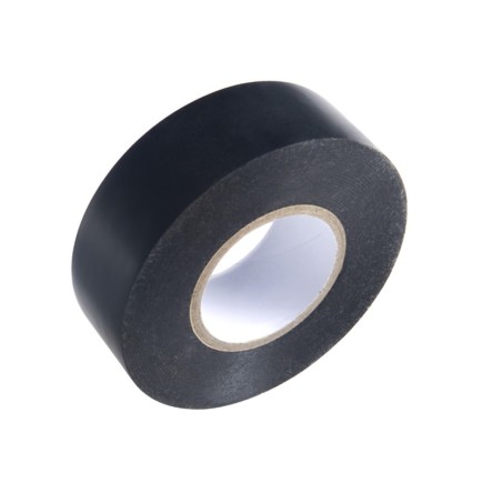 Cinta Aislante 30 m, x 25 mm, Negra Uso Doméstico