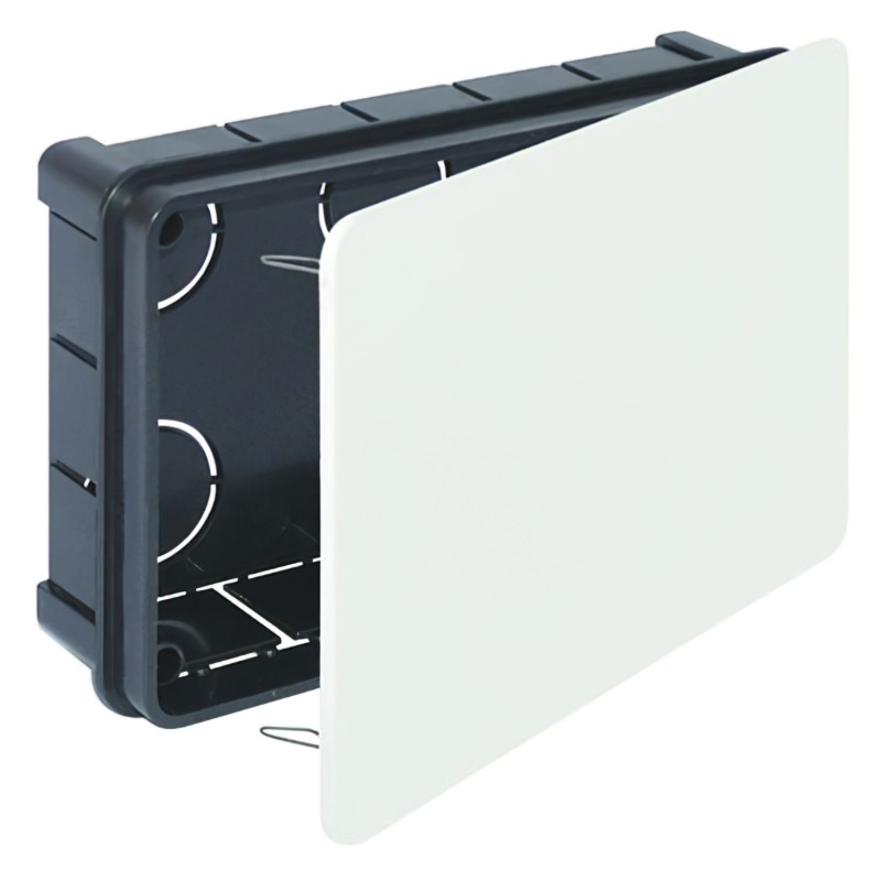 Caja Empotrar Registro Con Tapa 160 x 100 x 45 mm,
