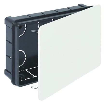 Caja Empotrar Registro Con Tapa 160 x 100 x 45 mm,