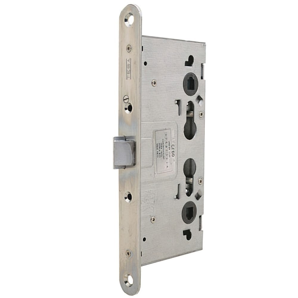 Cerradura Tesa Antipanico Cf60 /65 mm, frente Zincado al por Mayor | Almacén de Ferretería