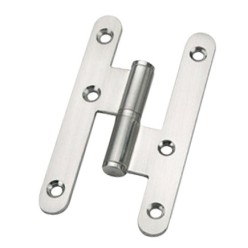 Pernio Niquel Canto Redondo Sin Remate 100 mm,  Izquierda