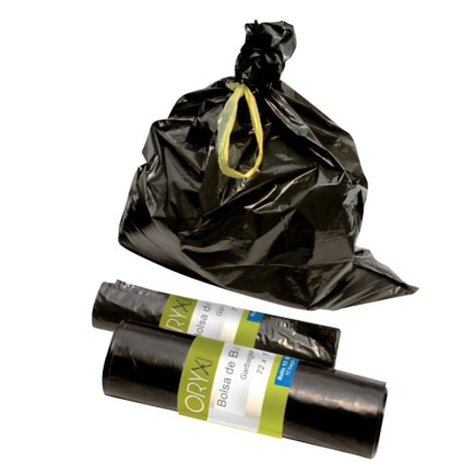 Bolsa Basura Grande 100 litros 72x110 cm, Rollo 10 Unidades