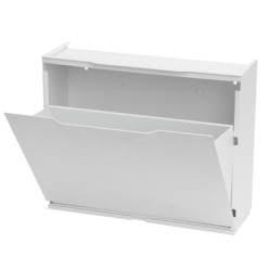 Zapatero Resina 51x17x41cm, Blanco