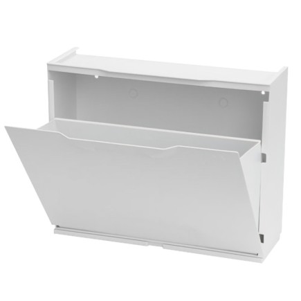 Zapatero Resina 51x17x41cm, Blanco