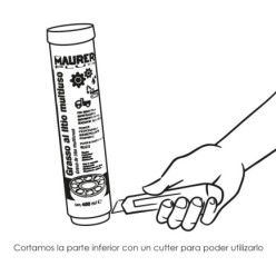 Grasa De Litio Cartucho 400 ml,