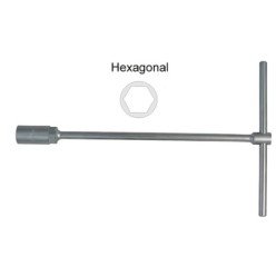 Llave Vaso Maurer Mango "T"    8 mm,