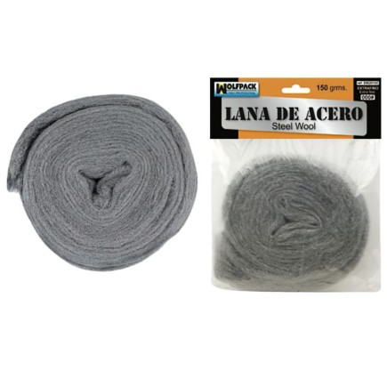 Lana De Acero   150 gr,  000 Extrafino