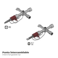 Llave De Cabina - Agua, Gas, Electricidad