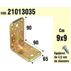 Soporte Para Madera Ángulo  65x90x90 mm,