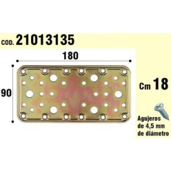 Soporte Para Madera Placa Bicromatada 90x180 mm,