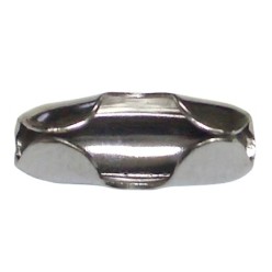 Enganche Cadena Bolas Unión Latón Cromado 4,0 mm, (caja de 100 unidades)