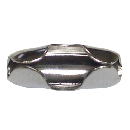 Enganche Cadena Bolas Unión Latón Cromado 3,2 mm, (Caja de 100 unidades)