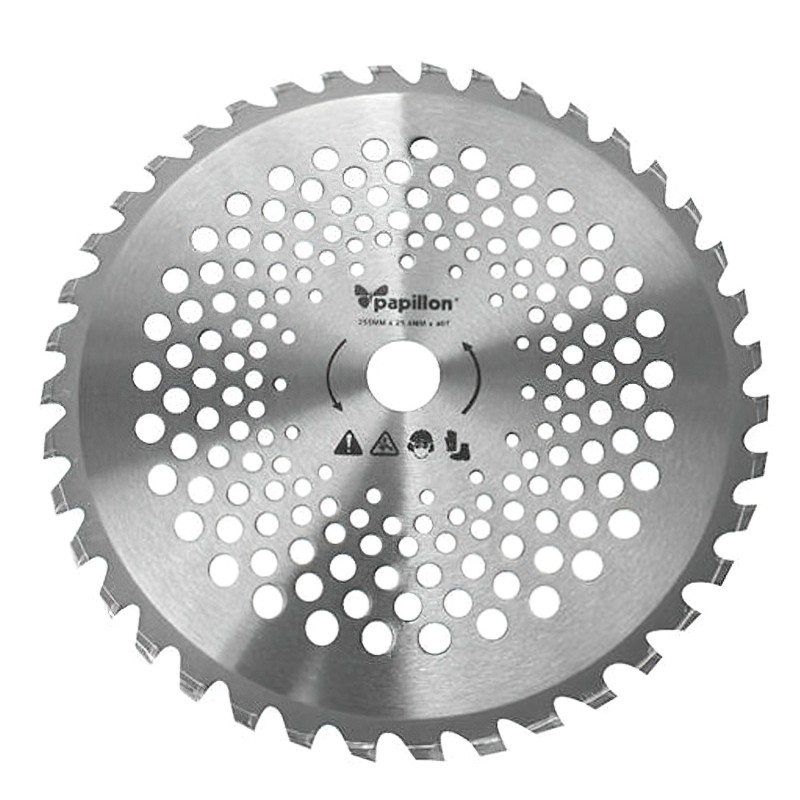 Disco Desbrozador Gasolina Universal 40 Dientes Ø 255 mm,