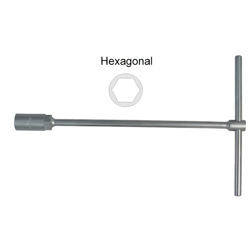 Llave Vaso Maurer Mango "T"  13 mm,