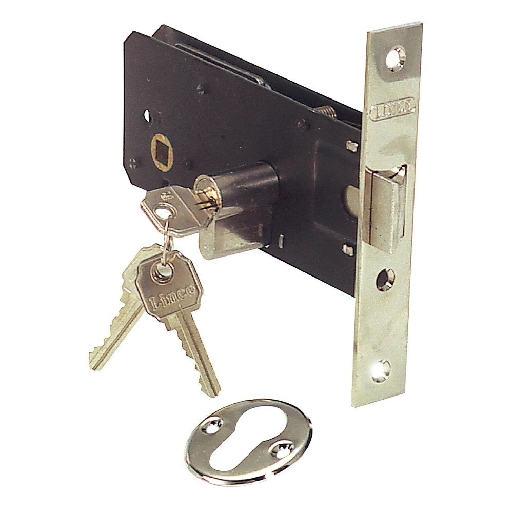 Cerradura Lince 5557         Inoxidable / 70 mm, al por Mayor | Almacén de Ferretería