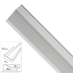 Tapajuntas Adhesivo Para Ceramica Metal Plata   82,0 cm,